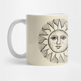 Vintage Celestial Sun Mug